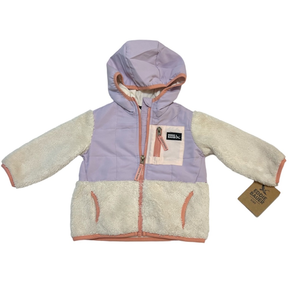 Eddie Bauer Hooded Sherpa Jacket